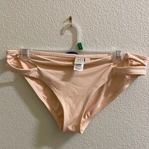 L*Space Soft Peach Bikini‎ Bottom